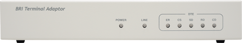 BRI Terminal Adaptor(V.28) 前面
