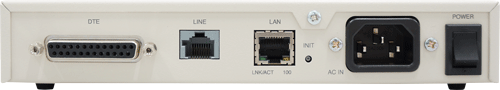 BRI Terminal Adaptor(V.28) 背面